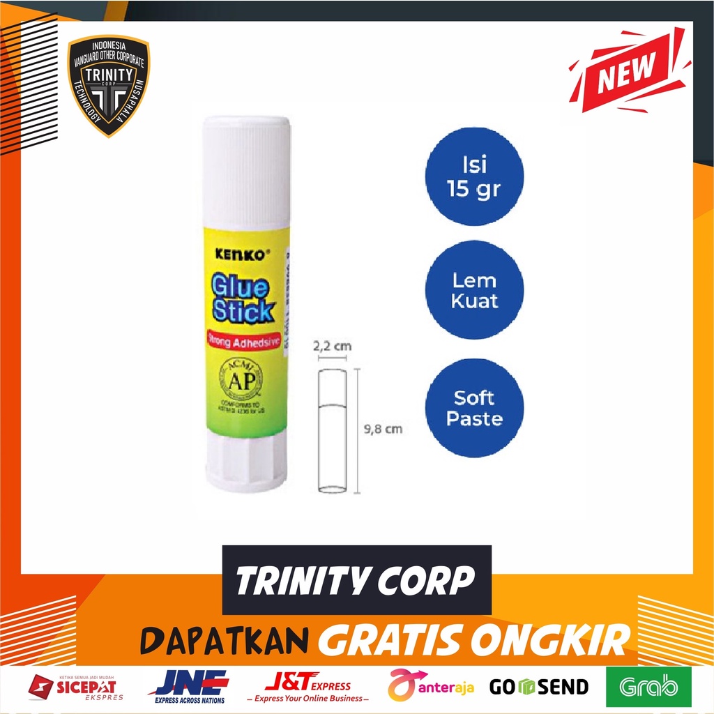 

Glue Stick / Lem Batang 15 Gram