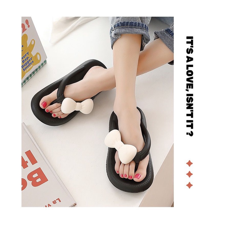 PVC Sandal Jepit Wanita Import Bangkok LINTAX Bahan Jelly Lentur Empuk Motif Polos Sol Rubber Anti Slip Sendal Slippers Super Soft 8001