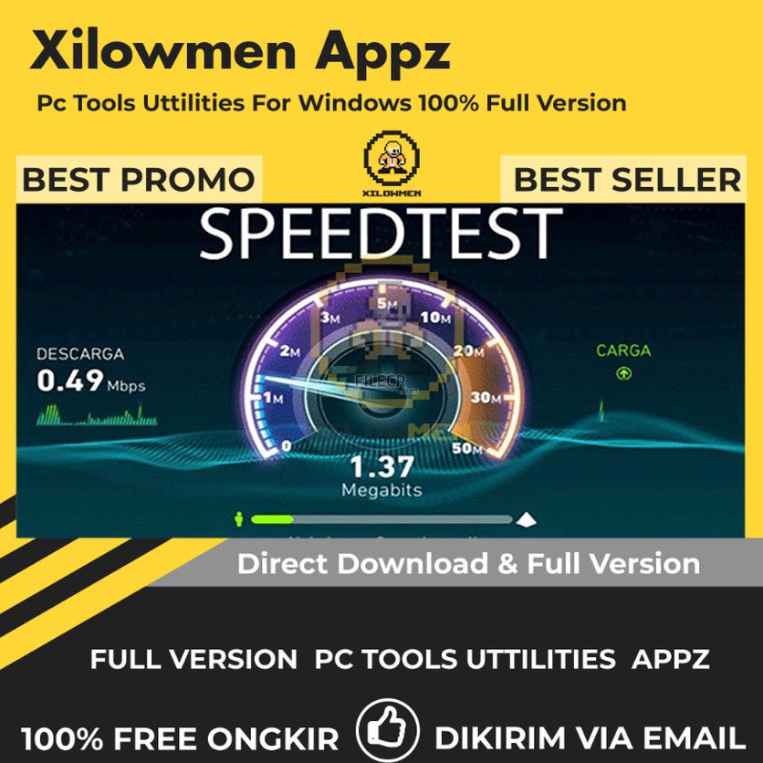 [Full Version] Speedtest by Ookla Pro PC Tools Software Utilities Lifetime Win OS