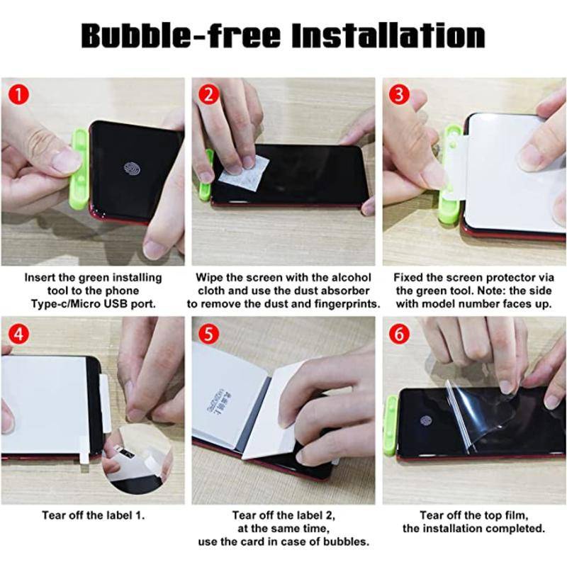3pcs Film Hydrogel Untuk ViVo T1 Pro V21s V23 V25 V25e Y01 Y01A Y02s Y10 Y15c Y14F Y16 Y21A Y21G Y21e Film Pelindung Layar Cover