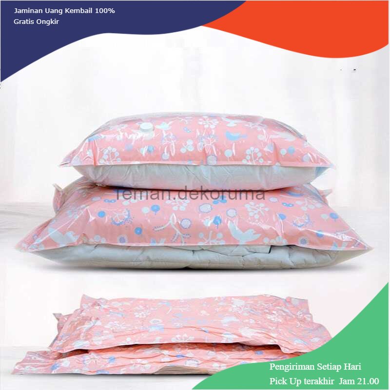 TD- TMP WHISM Kantong Plastik Pakaian Vacuum Compression Bag 10 PCS - SN1000