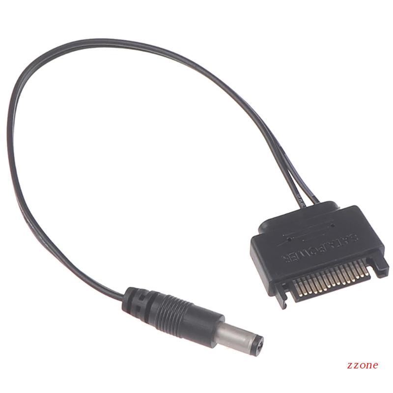 Zzz Power-Adapter-Kabel Male to 12V DC 5.5mm x 2.1mm Plug Sambungan Mudah5/12V