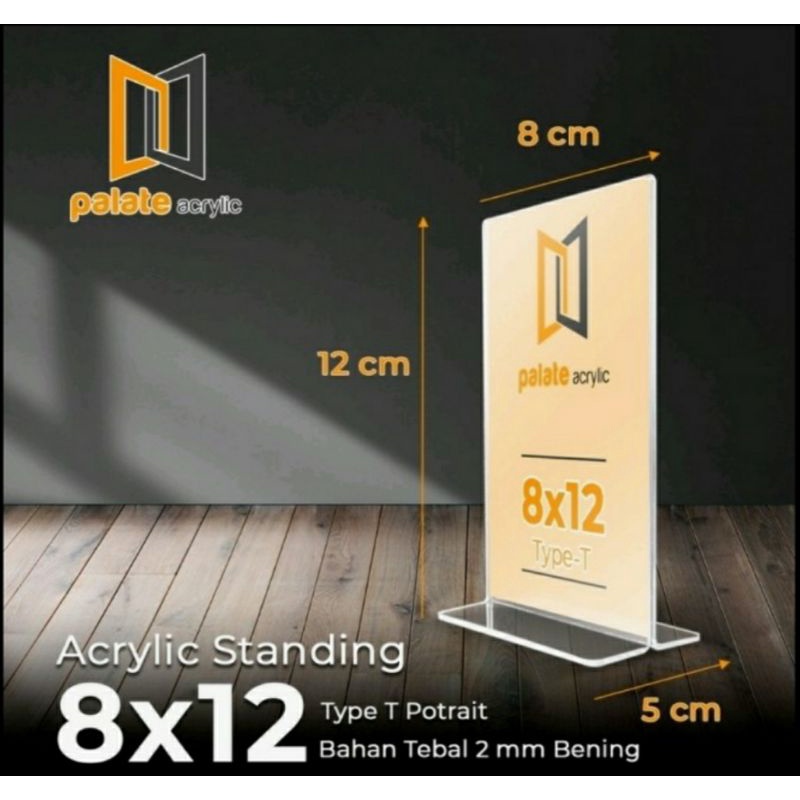 

Akrilik Nomor Meja, 2 mm