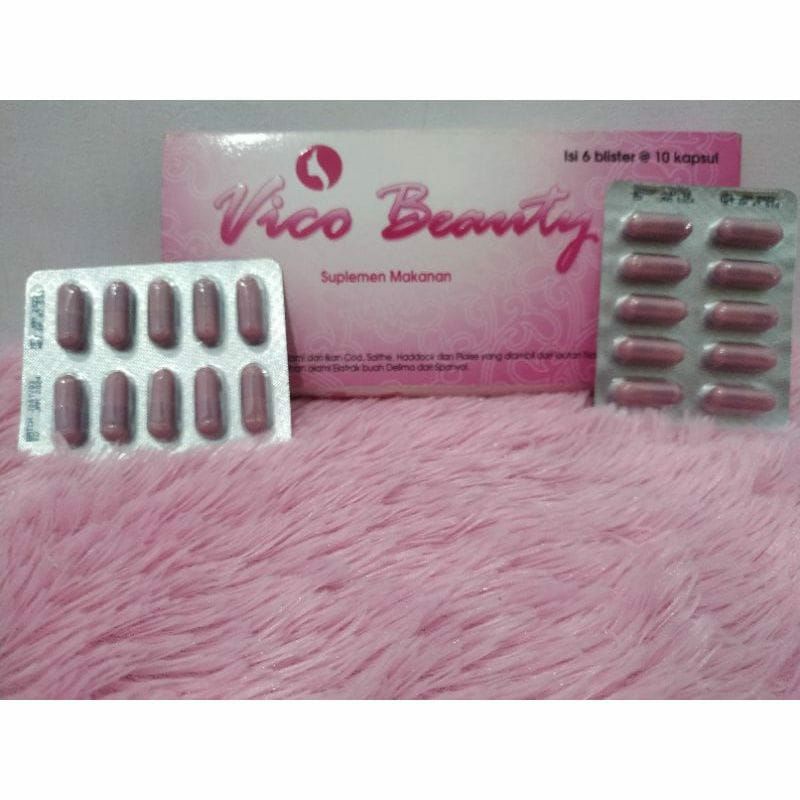 vico beauty paket 3 box bonus herbal diet 3 strip