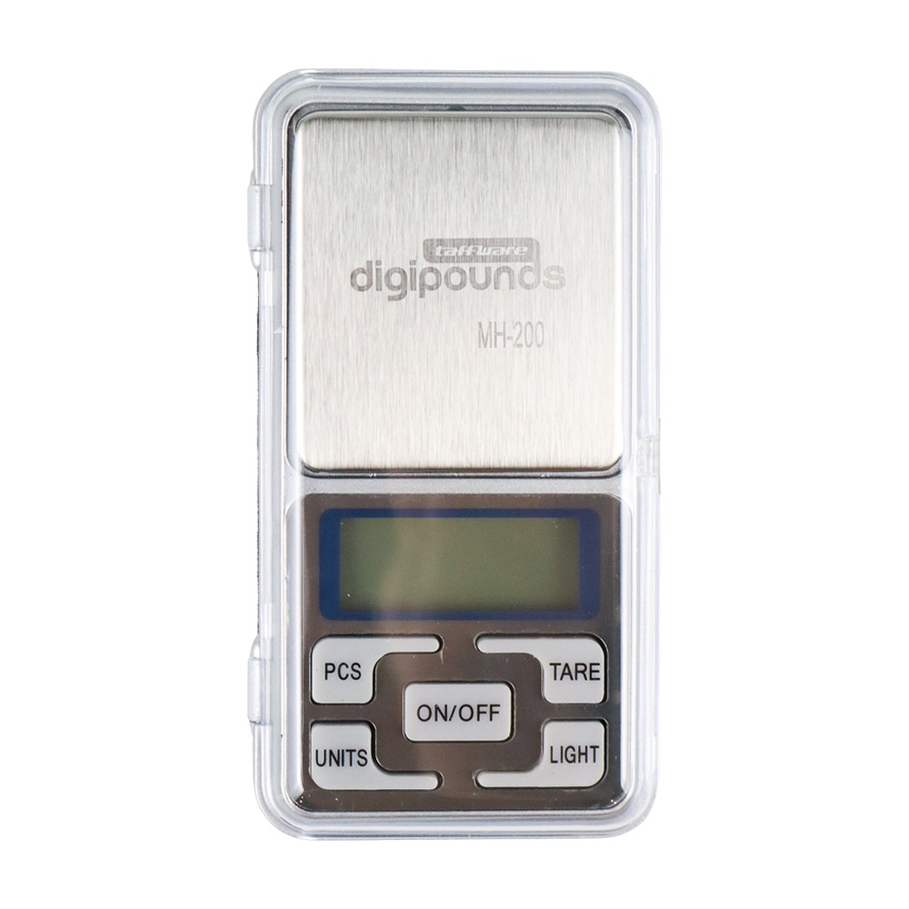 Taffware Digipounds Timbangan Emas Mini Pocket 0.2kg Akurasi 0.01g