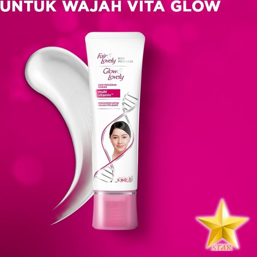 ○ ORIGINAL Fair And Lovely / Glow And Lovely Cream Pencerah 23 Gr / 46 Gr / Sachet ✧
