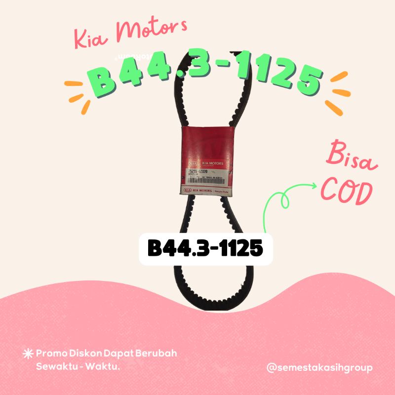 Fan Belt Kia Motors 4PK1705