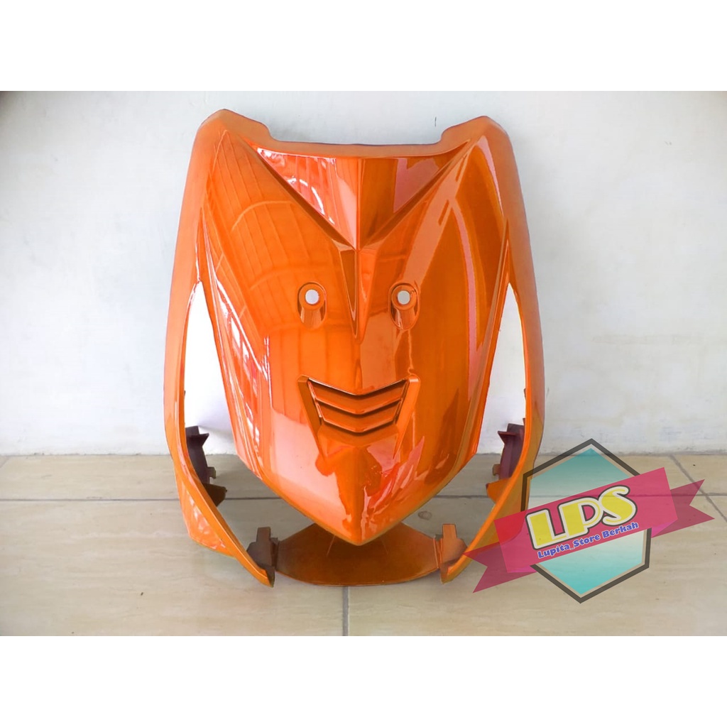 Cover Tameng Panel Beat Karbu Lama Warna Orange Termurah