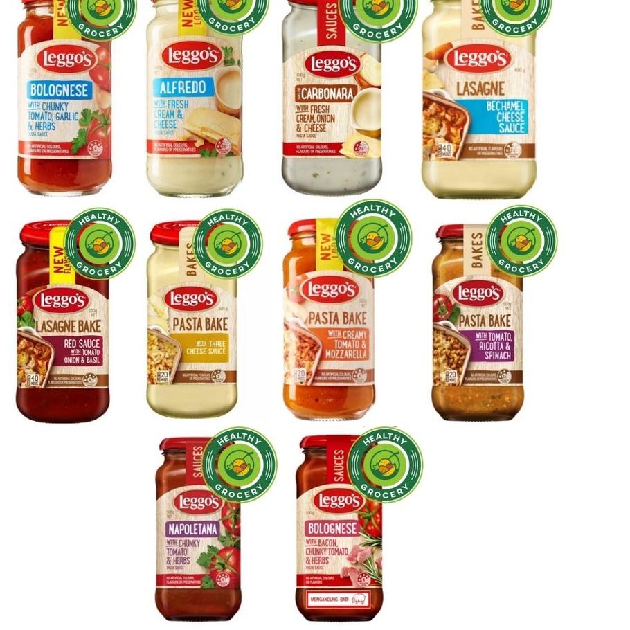 

☏ Leggo's Sauce Pasta / leggos Saus Bolognese Carbonara Alfredo Lasagna Bechamel Red Sauce Three Cheese leggos ➾