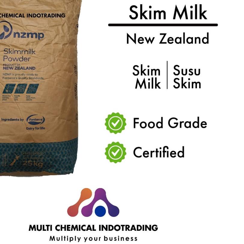 

❊ PURE SKIM MILK. SUSU SKIM. NEW ZEALAND. NZMP. 1 kg ۝