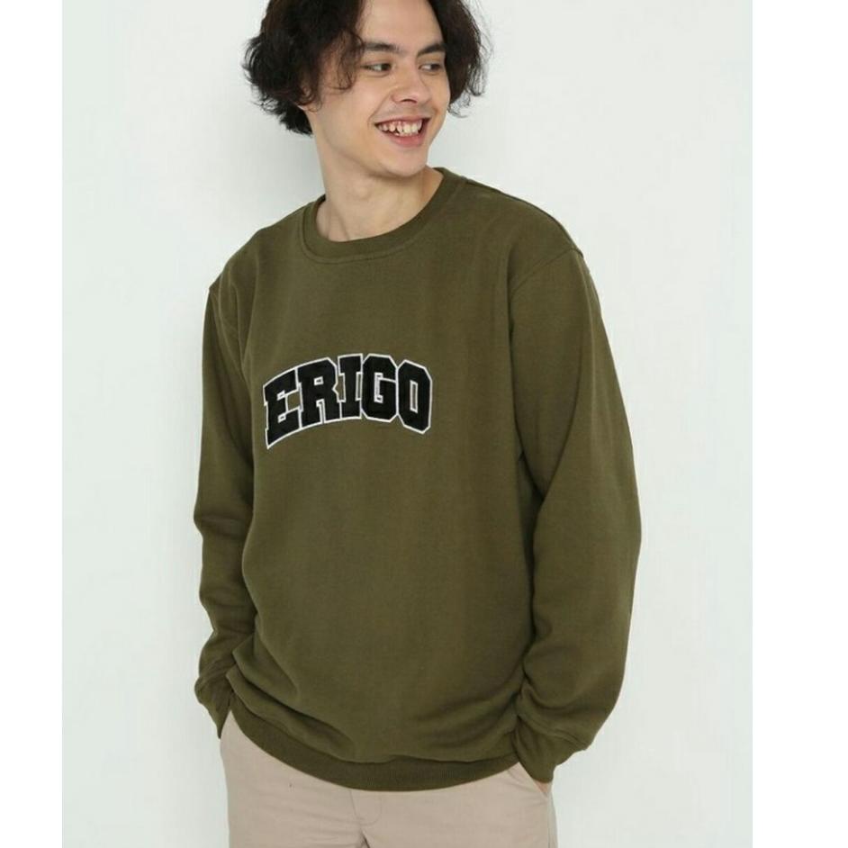 TERBAIK Sweatshirt Crewneck Erigo // Jaket Sweater Erigo Termurah