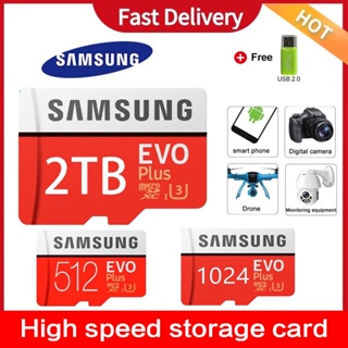 Samsung Memory Card 512GB 1TB Kartu sd High Speed micro sd Card 2TB