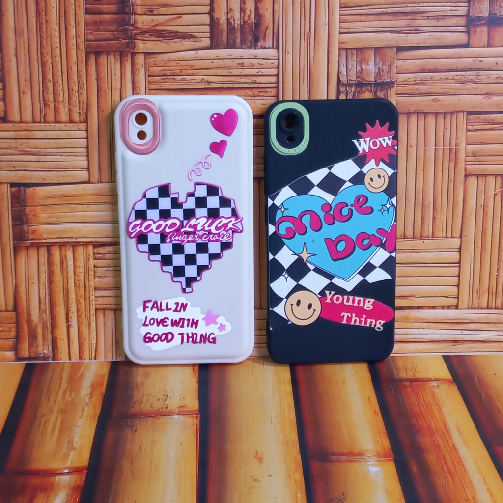 Case Vivo 1820 1929 Softcase Motif Love Vivo Y91c Y1s