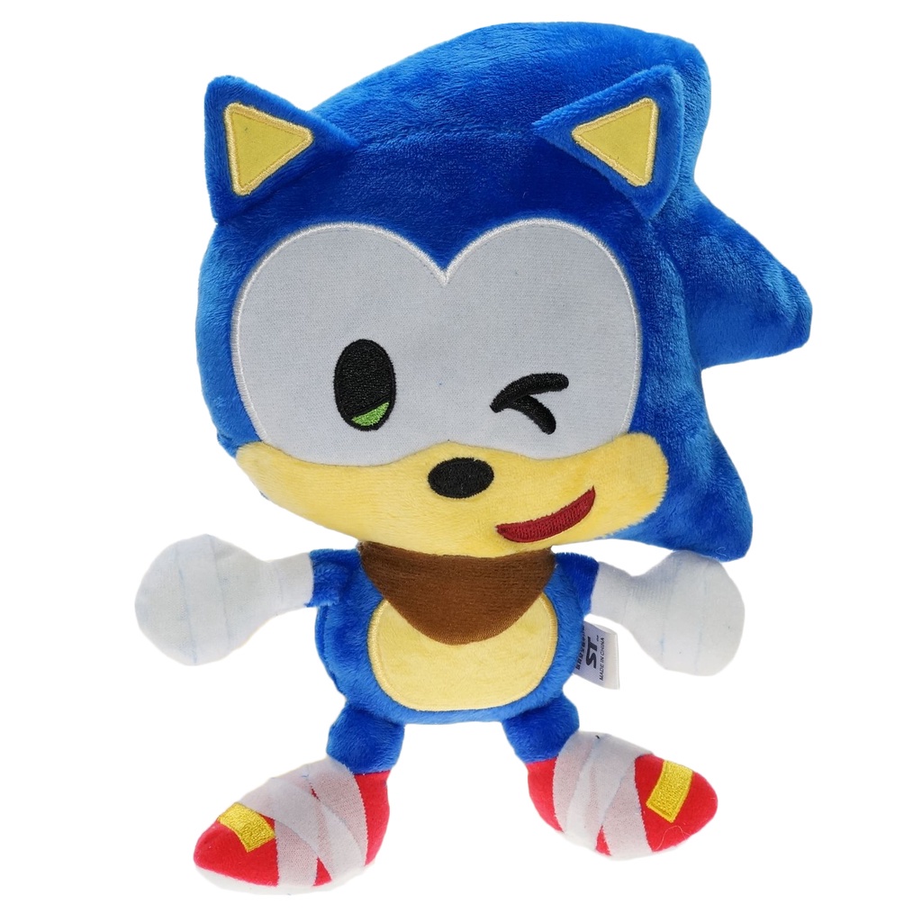 23cm Sonic The Hedgehog Plush Toy Cute Soft Stuffed Animal Hug Doll Kids Babys Birthday Xmas Gift