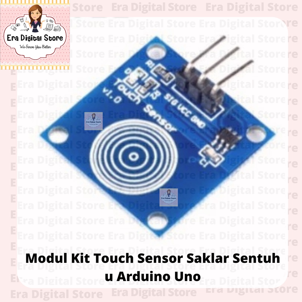 Modul Kit Touch Sensor Saklar Sentuh u Arduino Uno