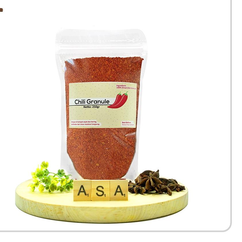 

☉ Chili Granule - Chili Flakes 250 gram ♥