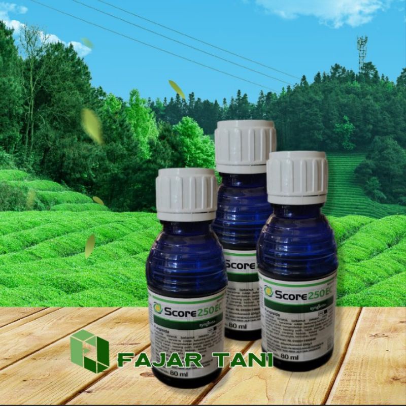 Fungisida Score 250 EC 80 ml Untuk Penyakit Tanaman 100%Ori Serba Serby