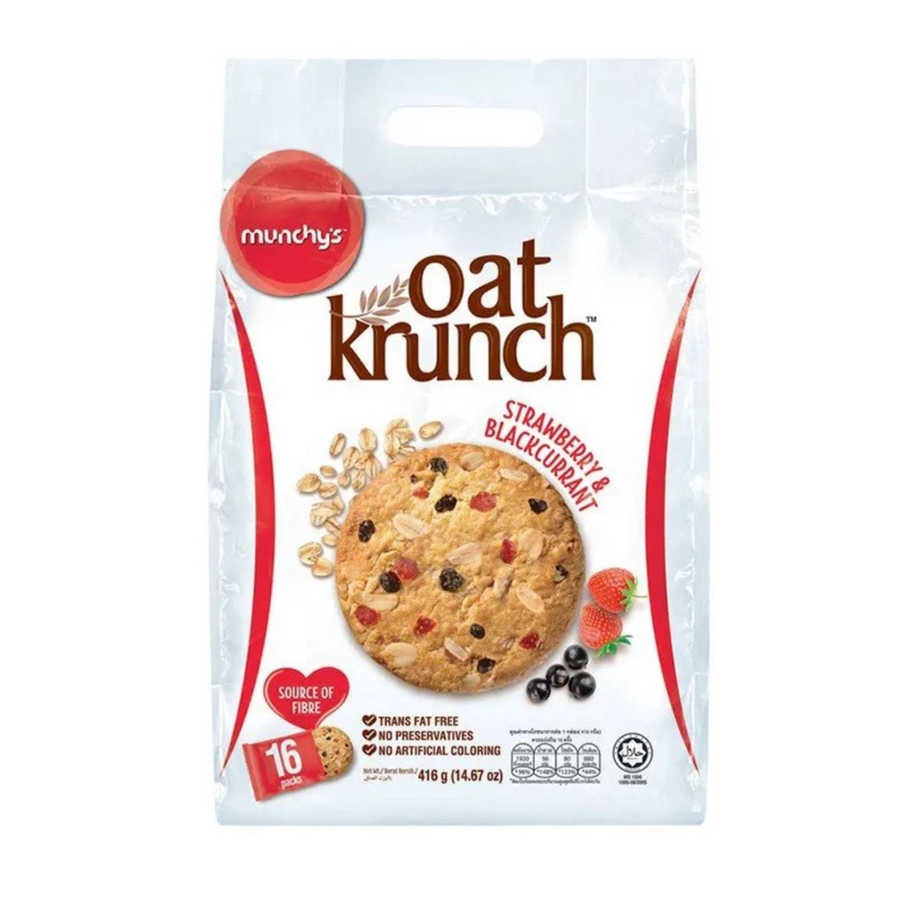 

✨NEW✨ -Munchy's Oat Krunch Crackers - 390g (15 per pack)- 1.1.23