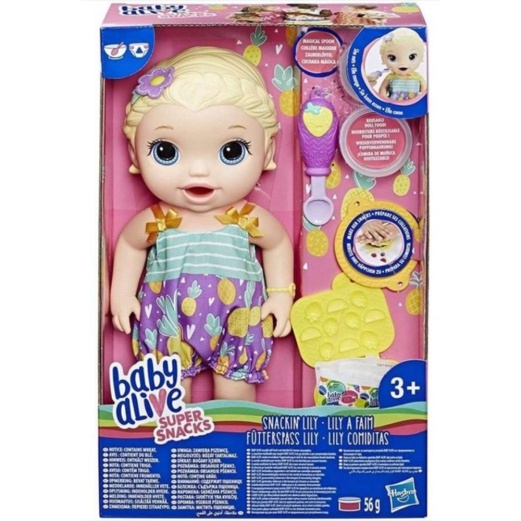 

Dijual Baby Alive Snackin Lily Blonde Boneka Hasbro E5841 - Default Murah