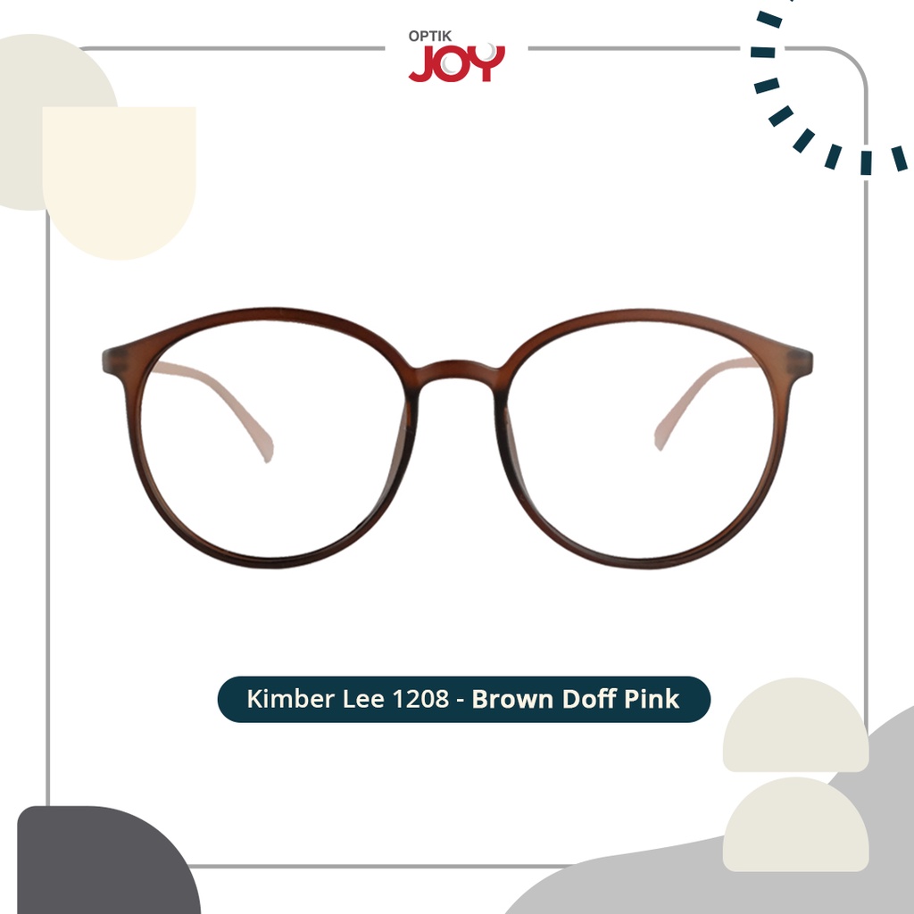 Frame Kacamata Minus Kimber Lee 1208 -  Standard/Anti Radiasi/Photochromic - Frame & Lensa Kacamata