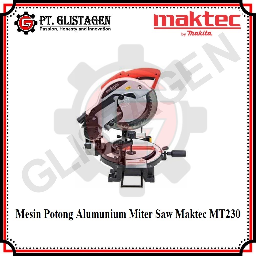 MAKTEC MT230 Mesin Gergaji Potong Alumunium Miter Saw 10inch MT 230