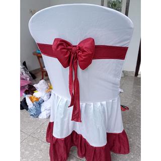 sarung kursi tamu undangan bungkus kursi tamu undangan dekorasi kursi pesta nikahan lamaran pernikah