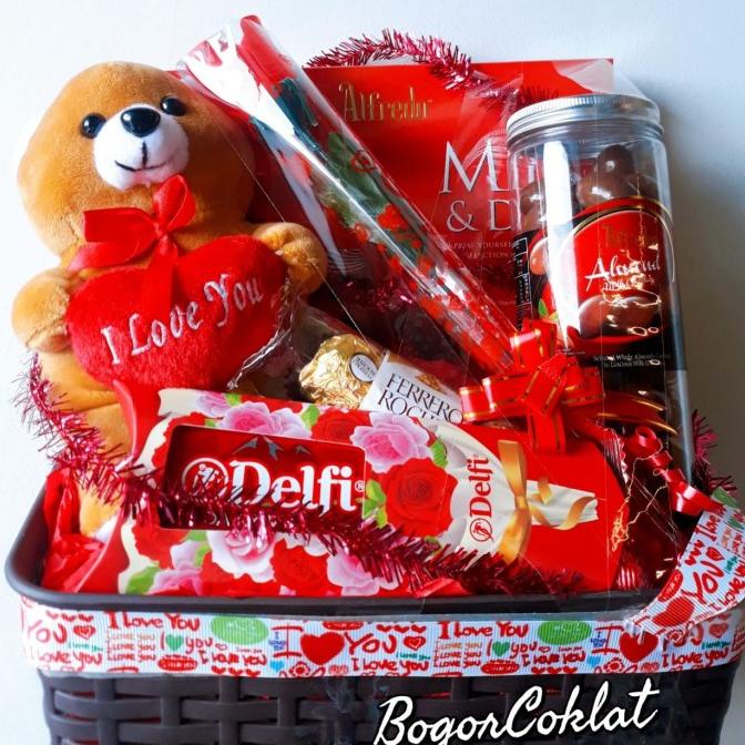 

Spesial Valentine Day Hampers Valentine Teddy Mawar