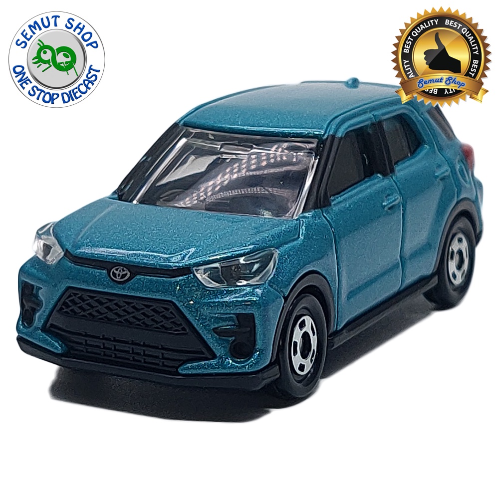 Tomica Reguler No 8 Toyota Raize Blue Miniatur Mobil Toyota Raize Biru