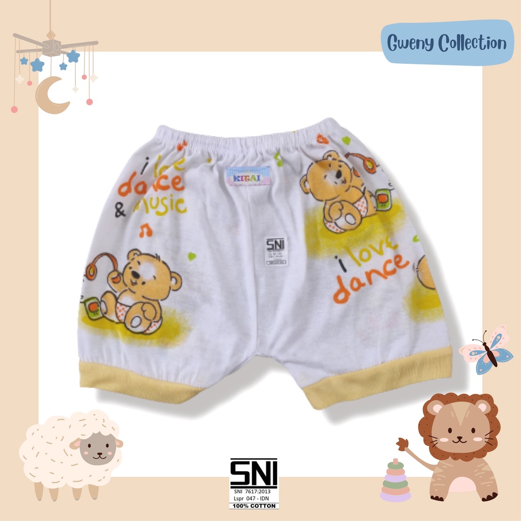 CELANA POP ANAK CELANA PENDEK BAYI PAKAIAN BAYI UNISEX (SKF P)