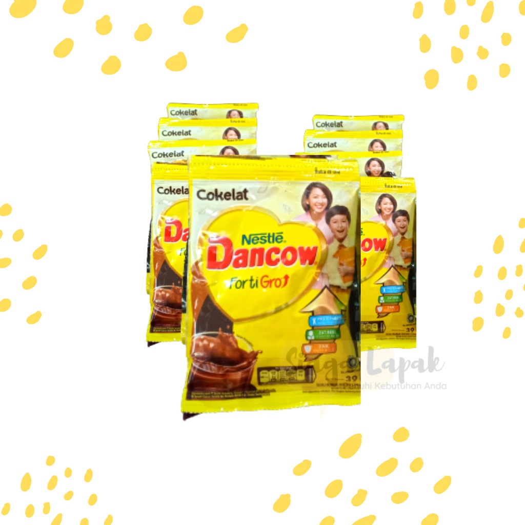 Dancow Fortigro Sachet Renteng - Vanila Coklat