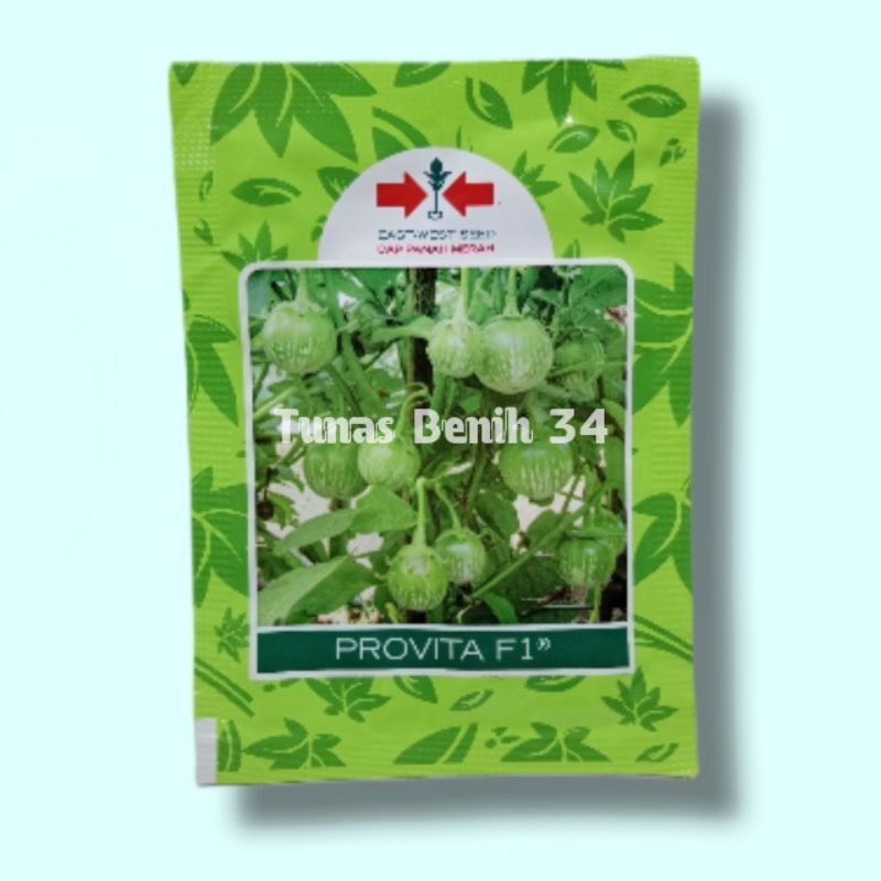 Benih Terong Lalap Hibrida Provita F1 1100Butir - Cap Panah Merah