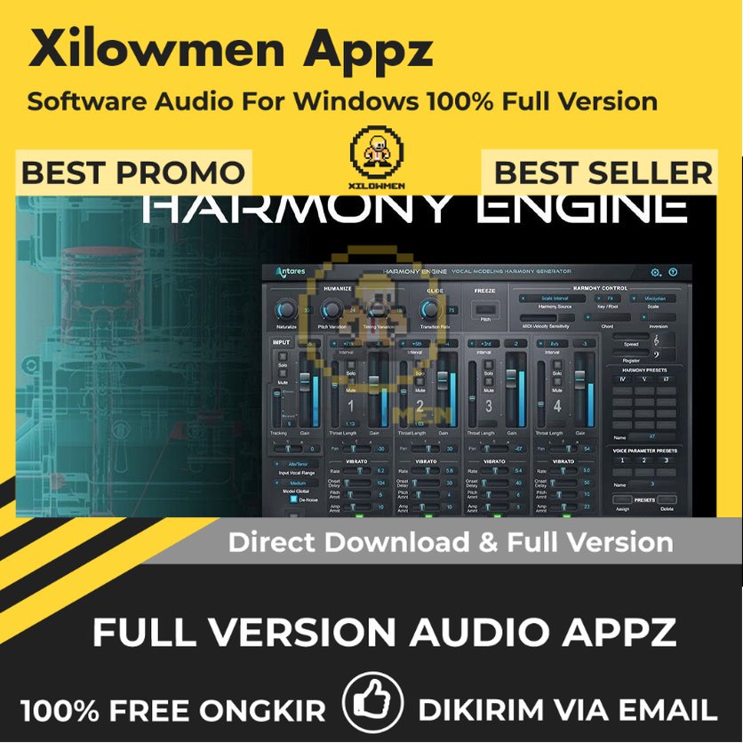 [Full Version] Antares Harmony Engine Pro Lifetime Audio Software WIN OS