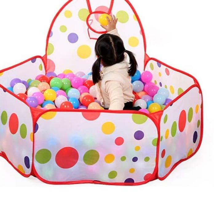 ➮ Mainan Kolam Tempat Mandi Bola Anak - Anak mainan tenda bola mainan bayi ☃