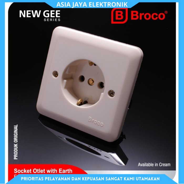 Broco 5511U (B) Stop Kontak Original