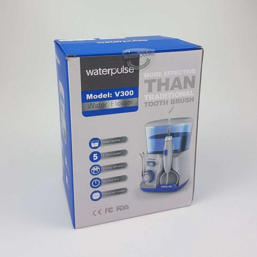 Waterpulse Dental Flosser Scaling Alat Semprot Pembersih Gigi V300