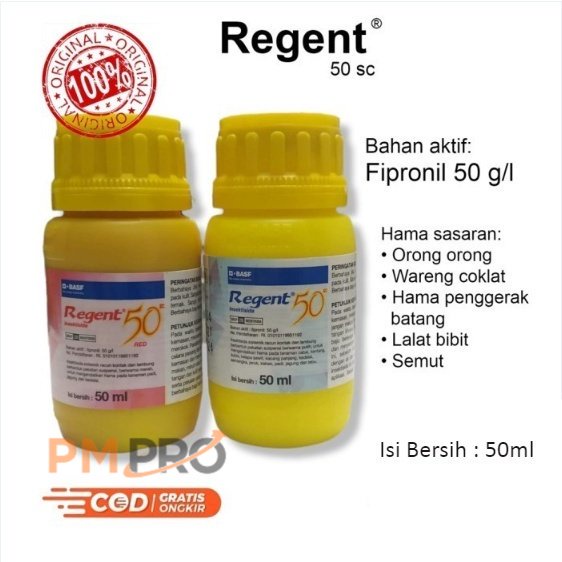 Insektisida Sistemik Regent 50 Sc Red Biru Atau Inteksida Obat Racun Semprot Pembasmi Hama Semut Ran