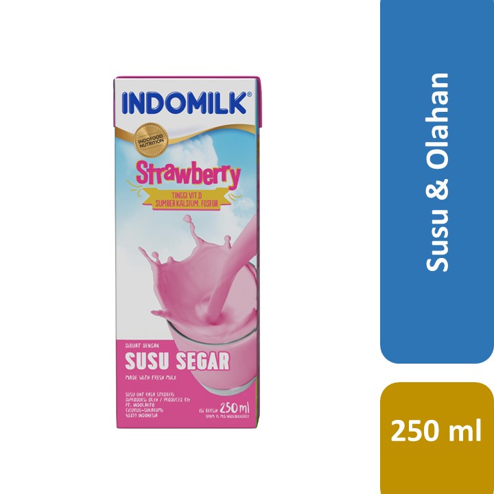 

Indomilk Strawberry UHT 250 ml