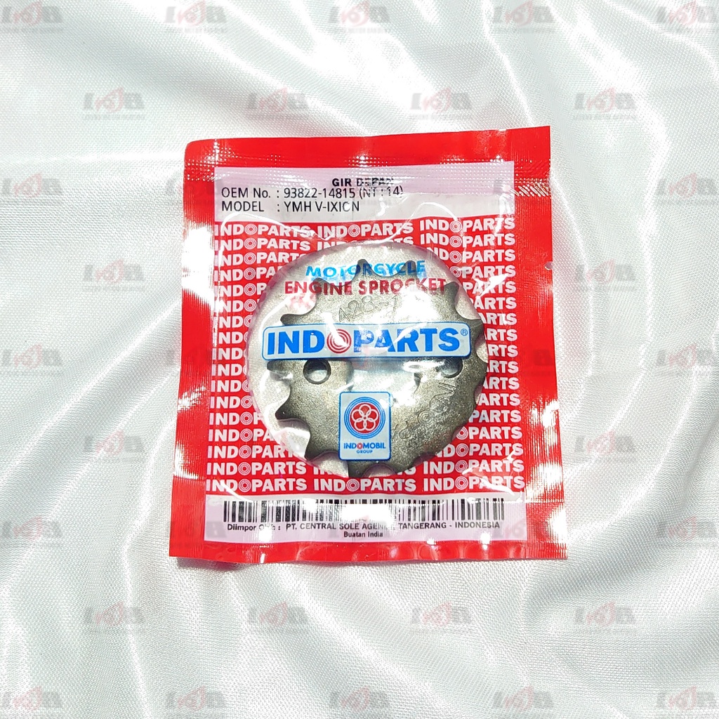 INDOPARTS Gear Set Vixion New NVL NVA Rantai GirSet Gir Depan Belakang