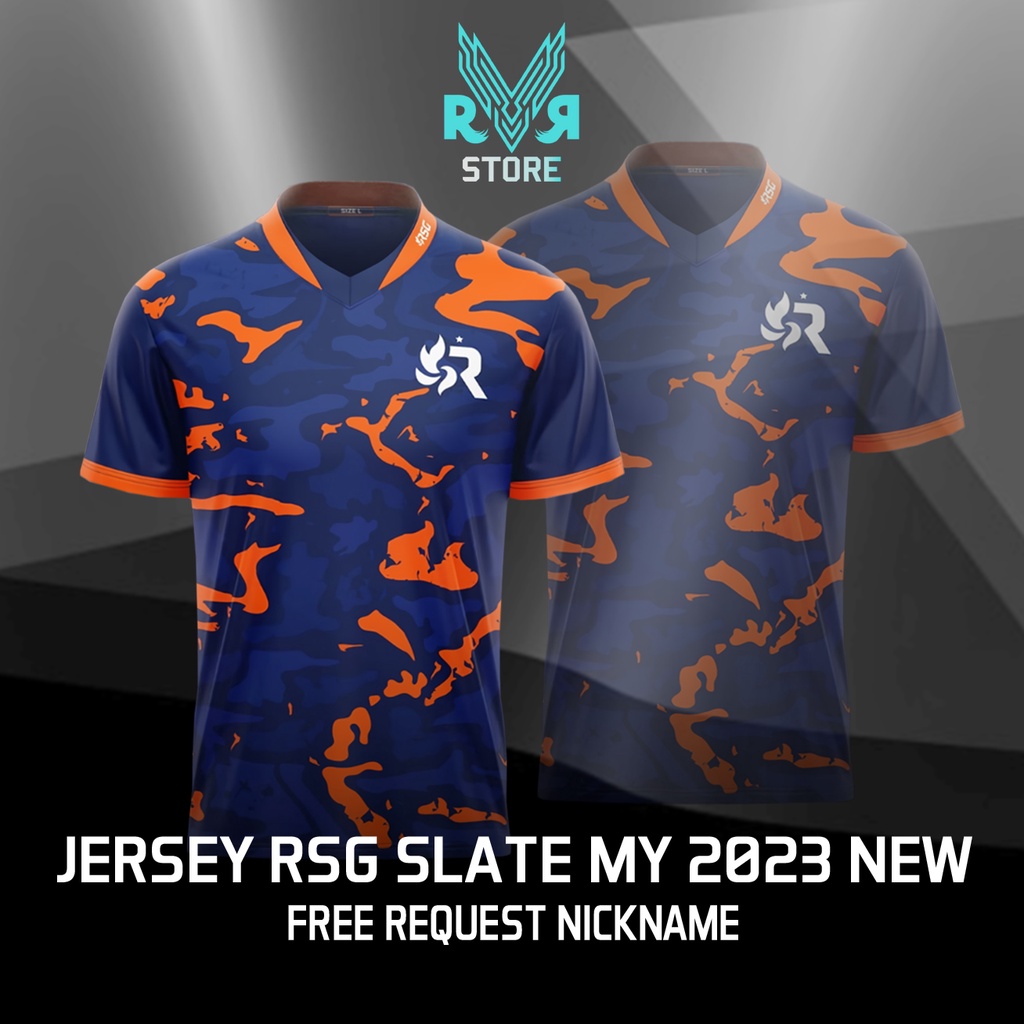 JERSEY Kaos Baju RSG Slate Malaysia S11 Terbaru 2023 ( gratis custom nickname )