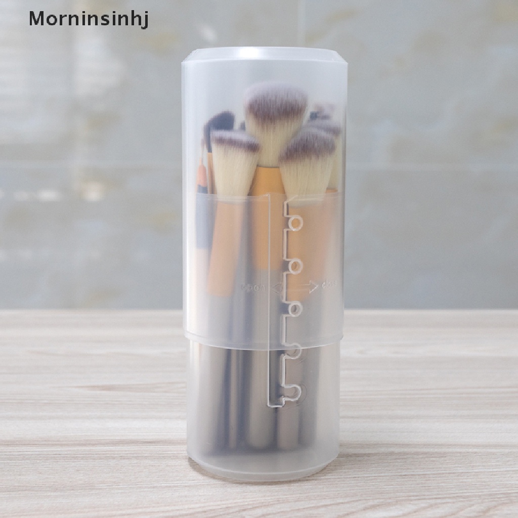 Mornin Tempat Kuas Makeup Plastik Travel Kosmetik Kosong Case Adjustable Kotak Penyimpanan id