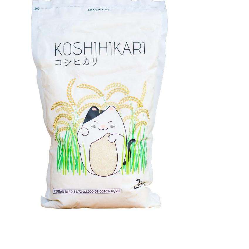 

☏ Koshihikari Japanese Rice / Beras Jepang - 2 kg ♚