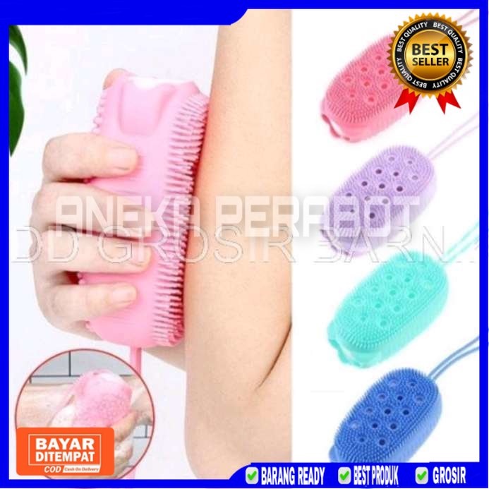 [AP]SIKAT SPON SPONS SILIKON BADAN MANDI OVAL PEMBERSIH DAKI KOTORAN TUBUH VIRAL MURAH