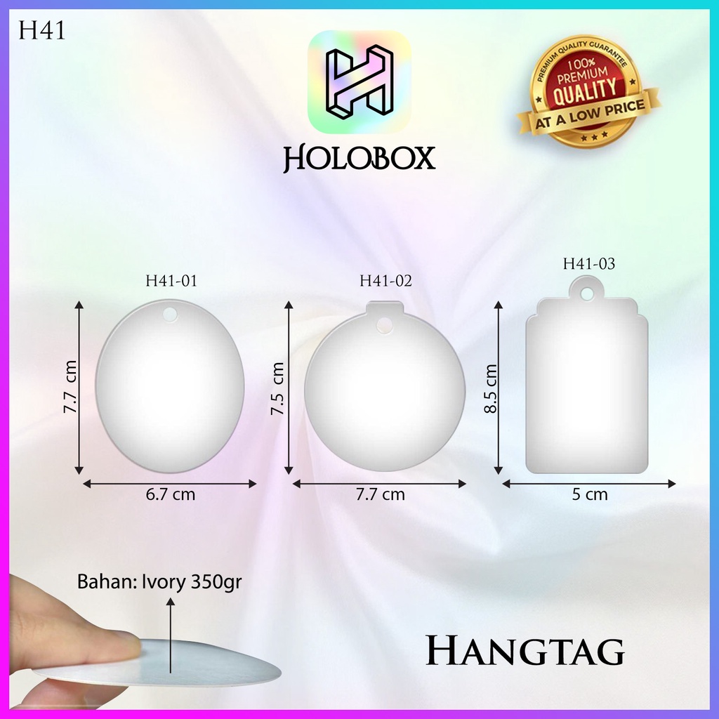 

Hangtag|Hangtag Polos|Hangtag Murah|Label|Accessories|H41