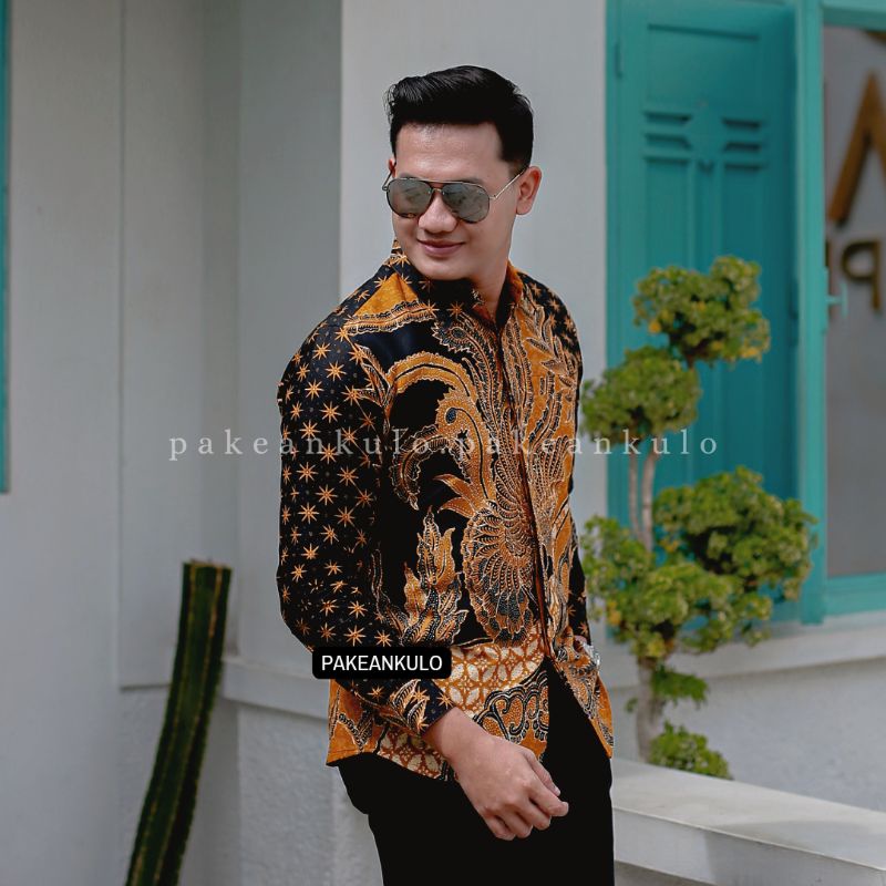 Batik Premium Pria Slimfit || Motif Madaharsa