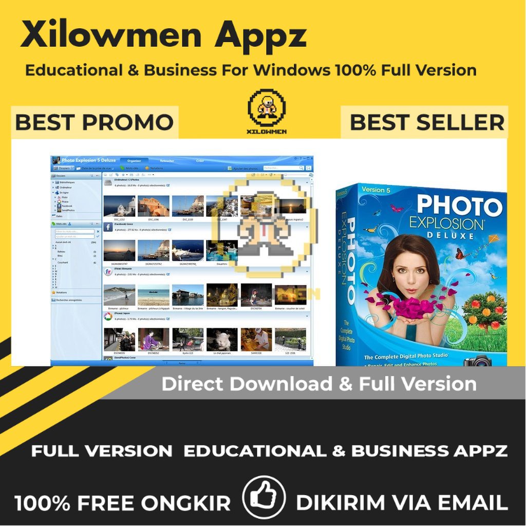 [Full Version] Avanquest Photo Explosion Deluxe Pro Design Graphics Lifetime Win OS