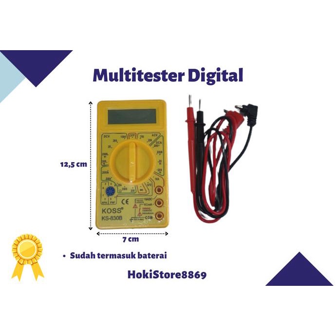 Multimeter Digital Multitester ~ Avometer / Multitester