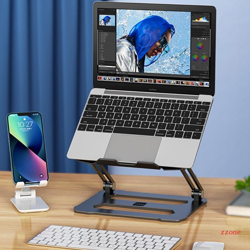 Zzz Stand Laptop Adjustable Portable Aluminium Notebook Komputer Braket Pembuangan Panas Untuk Laptop Thinkplus Tablet