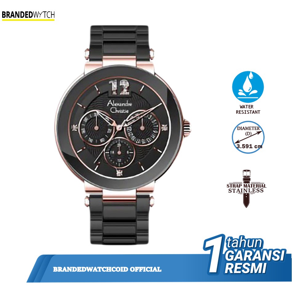 Jam Tangan Alexandre Christie / Alexander Wanita AC 2359 Original
