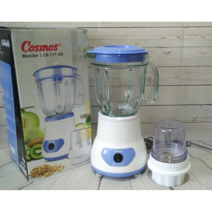 COSMOS BLENDER KACA 2in1 GELAS CB 171 172 G 171G KAPASITAS 1 LITER PEMECAH ES BATU GARANSI RESMI