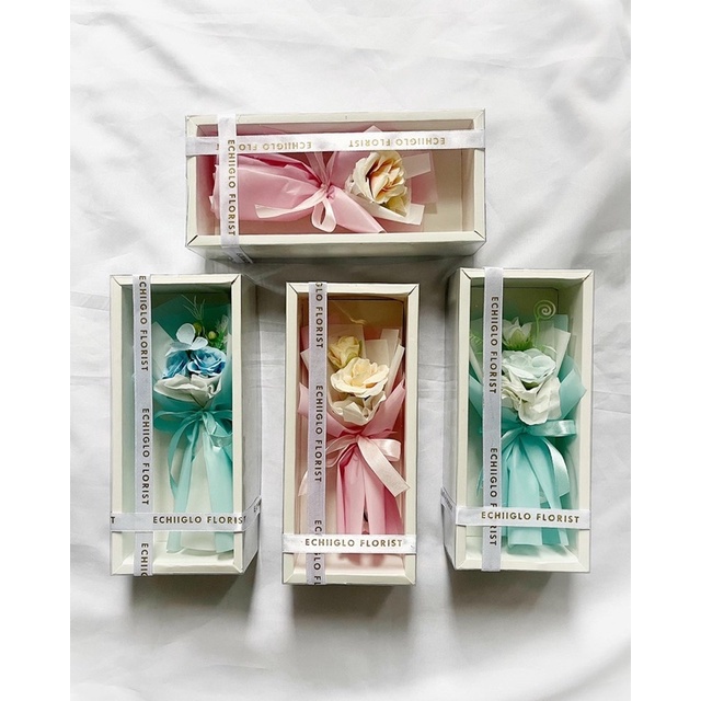 Hadiah Valentine Wedding Pernikahan Birthday Dinner Mini Bouquet Sweet Flower Box Premium